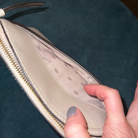 Kate Spade Ballet Pink Dome Crossbody Bag with Silver Hardware - Picture 3 of 6